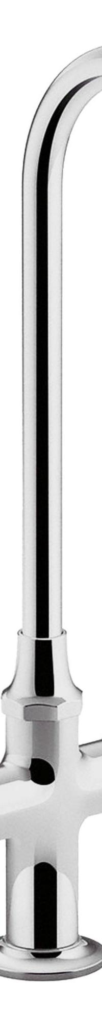 KOHLER Gooseneck Bathroom Faucet: Triton Bowe™, Brass, Polished Chrome Finish, 1 gpm Flow Rate, NPSM (MPN K-100T70-5AKL-CP). Key specifications — Brand: KOHLER; Series: Triton Bowe™.