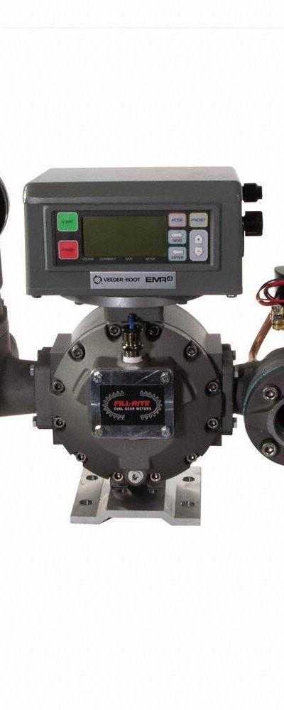 FILL-RITE Positive Displacement Flowmeter,2 in Sz - Meters for Fuel Transfer Pumps