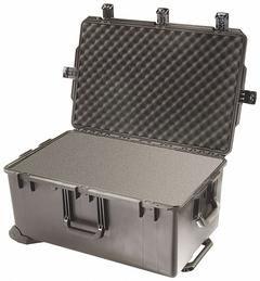 PELICAN Protective Case: 18 in x 29 in x 13 3/4 in Inside, Convoluted/Pick and Pluck/Solid, Black (MPN IM2975-X0001). Key specifications — Closure Type: Press and Pull Latches; Brand: PELICAN; Carry-On Size: No.