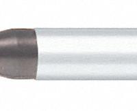 OSG Corner Radius End Mill: Carbide, WXS Coated, 2 Flute, 2 mm Mill Dia, 1.6 mm LOC, 0.3 mm Rad (MPN 3102013)