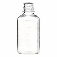 Plastic Lab Media & Roller Bottles - Plastic Lab Media Bottles: Polycarbonate, 500 mL Capacity - mL (MPN 138-4213-FLS). Key specifications — Graduated: Yes; Body Color: Colorless; Brand: APPROVED VENDOR.
