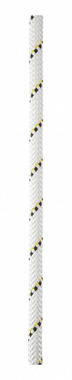 PETZL Rigging and Climbing Rope: Kernmantle, 13/32 in Dia, 600 lb Working Load Limit, Nylon, White (MPN R077AA09). Key specifications — Brand: PETZL; Rope Type: Static.