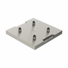 JERGENS Fixture Plate: ZPS, Aluminum, Rectangular, 6.83 lb Wt, 225 mm W x 180 mm L x 39 mm H (MPN 30311-A). Key specifications — Product Type: Fixture Plate; Brand: JERGENS; Pull Stud Size: K5; Installed Components: Zero Point Stud; Compatible Pull Stud Part Number: 4-Module Subplates.