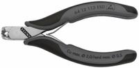KNIPEX ESD End Cutting Nippers: 4 1/2 in Overall Lg, For 0.06 in Max Wire Thick, 7/16 in Jaw Wd (MPN 64 12 115 ESD). Key specifications — attr308479: Multi-Component; attr308478: Steel; attr324866: KNIPEX.