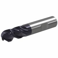 WIDIA Ball End Mill: Carbide, TiAlN Coated, 4 Flute, 1/2" Mill Dia, 1" LOC, 3" OAL (MPN W40BE13006RBW WU20PE)