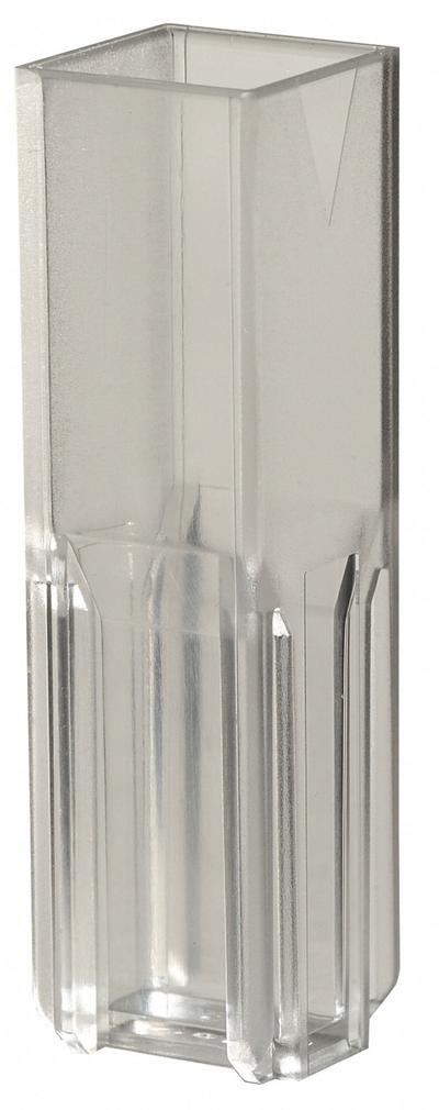 DYNALON Cuvette, UV-VIS: Rectangular, PMMA, 1.5 mL, 0.003 mL, 900 nm Max Bandwidth - Plastic Cuvettes