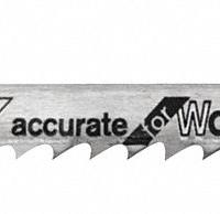 BOSCH Jigsaw Blade: 10, 3 in Blade Lg, Bi-Metal, Bi-Metal, T Shank, 1 Pieces, Solid Stock, 5 PK (MPN T211HF). Key specifications — attr1097716: Solid Stock; attr1097715: Bi-Metal; attr1097719: 10; attr1097721: Bi-Metal; attr1097728: BOSCH.
