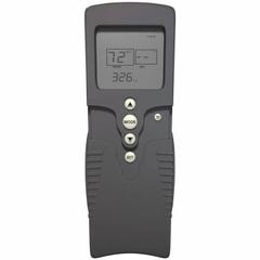 SKYTECH Digital Thermostat: Heat Only, Manual, TH/TH/TP, Heat, Vertical, Rectangle, Std Digit Size (MPN 3002). Key specifications — Application: Heat Only; Key Features: Screen Displays 24-hour clock, Flame Icon, and Temperature; Temperature Differential: 2°F; Voltage: 1.5V; Terminal Designations: TH/TP; System Settings: Heat; Temperature Control Range: 45° to 99°F; Changeover Type: Manual.