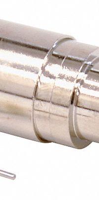 DOLPHIN COMPONENTS CORP Coaxial Connector: Male, Connector, Silver, Compression, RG-11, 10 PK (MPN DC-CF11). Key specifications — Product Type: Connector; Brand: DOLPHIN COMPONENTS CORP; Color: Silver; Finish: Nickel-Plated; Gender: Male.