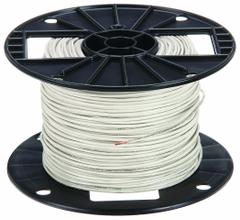 Building Wire: Copper, 18 AWG, 1 Conductors, Stranded, White, 500 ft Lg, TFFN (MPN 27022301). Key specifications — Voltage: 600 V; Brand: SOUTHWIRE.