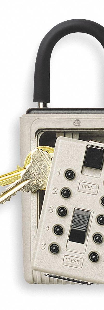 KIDDE Lock Box: Mechanical Combo Lock - Padlock Lockboxes