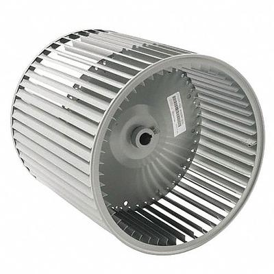 LENNOX Blower Wheel: 15 in Dia, 15 in W, CW Closed End, Steel Wheel, 1 Inlets - Dual-Inlet Forward-Curved Blower Wheels