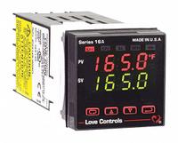 DWYER Temperature Controller: 16A, 1/16 DIN Size, Manual/On/Off Action/P/PI/PID, 100 to 240V AC (MPN 16A2133). Key specifications — Brand: DWYER; Alarms: Relay-3A; Control Mode: PI; Current: 20 mA; Display Type: Digital; Input Voltage: 100 to 240V AC; Output: Relay; Product Type: Temperature Controller.