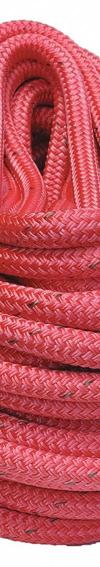 ALL GEAR Rigging and Climbing Rope: Double Braid, 5/8 in Dia, 3,900 lb Working Load Limit, Nylon (MPN AGBR58150). Key specifications — Brand: ALL GEAR.