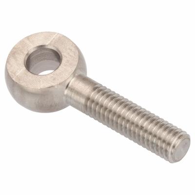 AMPG Fixed Rod End: Stainless Steel, Plain, 30 mm Hole Center-to-End Lg, Right Hand - Stainless Steel Male Threaded Fixed Rod Ends