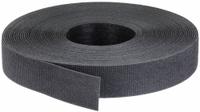 PANDUIT Hook-and-Loop Cable Tie Roll: 35 ft Lg, 0.75 in Wd, 40 lb Tensile Strength, Black, 10 PK (MPN TTR-35RX0). Key specifications — Color: Black; Material: Nylon; Brand: PANDUIT.