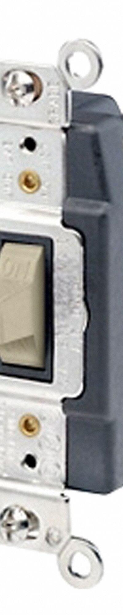 LEVITON Wall Switch: Toggle Switch - Toggle Wall Switches