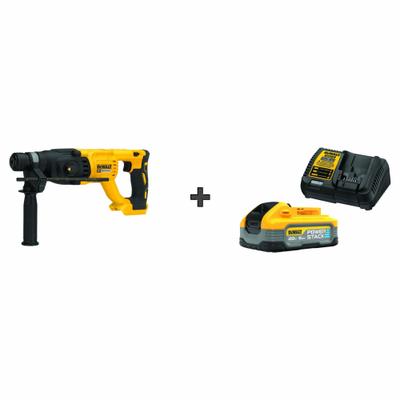 DEWALT Cordless Rotary Hammer,Bonus Starter Kit: D-Handle, 20V DC, SDS-Plus, 2 1/2 in max - DEWALT Cordless Rotary Hammers