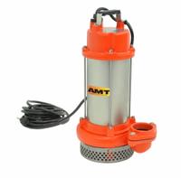 AMT PUMPS Submersible Sump Pump: 1 hp, 5/32 in Max. Dia. Solids, Continuous Duty, 115V AC, Cast Iron (MPN 5981-95). Key specifications — Shaft Seal Material: Carbon/Ceramic; Impeller Material: Cast Iron; Includes: Hose Adapter; Rated Voltage: 115V AC; Volute Material: Cast Iron; Brand: AMT PUMPS.