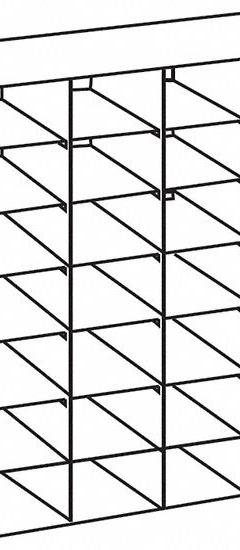 Upright Freezer Rack: 28 3/4 in Overall Lg, 8 3/8 in Overall Wd, Stainless Steel, Handles (MPN 0440298). Key specifications — Includes: Handles; Material: Stainless Steel; Product Type: Upright Freezer Rack; Brand: COLE-PARMER.