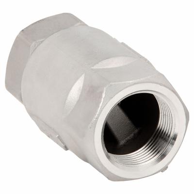 APOLLO Ball Cone Spring Check Valve: Ball, Inline Valve Body, CF8M Stainless Steel - Stainless Steel Ball Check Valves