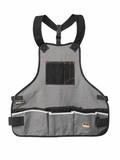 ERGODYNE Tool Apron: Cotton, 28 in to 52 in Waist Size, Pockets 16, Padded (MPN 13690). Key specifications — Material: Cotton; Brand: ERGODYNE; Padded: Padded; Primary Application: General Purpose; Series: Arsenal.
