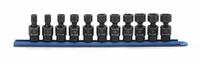 GEARWRENCH Socket Set: 3/8 in Drive Size, Small Set (0-50 pieces) Set Size, 11 Pieces, (11) 6-Point (MPN 84975). Key specifications — attr1204251: GEARWRENCH; attr1215453: 3/8 in; attr1215454: 8 mm to 19 mm; attr1224229: Friction.