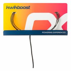 KWIKBOOST Device Charging Station: (4) 9 in Lightning/(4) 9 in Type C cables, Custom Graphics (MPN KB99038). Key specifications — Includes: (4) 9 in Type C cables; Brand: KWIKBOOST; Features: Custom Graphics.