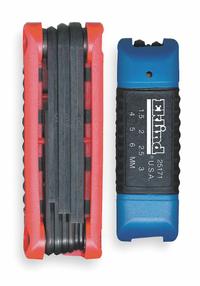 EKLIND Hex Key Set: 1 - 5 Pieces, Fold-Up Hex, Folding, Metric and SAE, Std End, Short, 2 Pieces (MPN 25016). Key specifications — attr1205553: Not Tether Capable; attr1205554: EKLIND; attr1205568: Black Oxide; attr1293176: 1 - 5 Pieces.