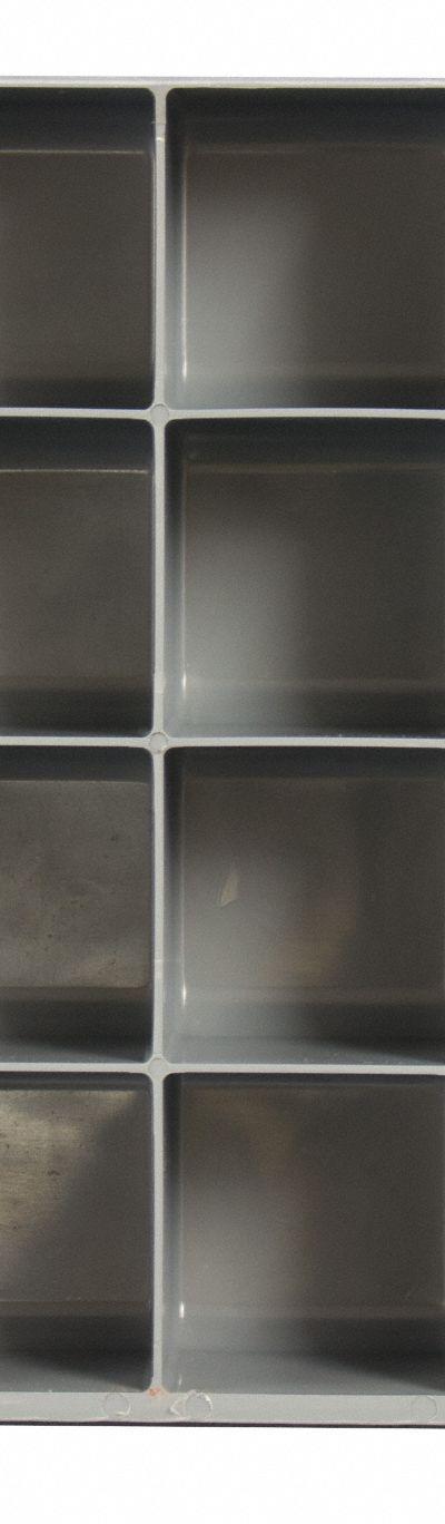 DURHAM MFG Compartment Drawer Insert: 18 in x 12 in x 3 in - Inserts for Large Compartmented Boxes