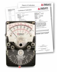 TRIPLETT Analog Multimeter: 600 V Max AC Volt Measurement, 600 V Max DC Volt Measurement (MPN 3022-NIST). Key specifications — Brand: TRIPLETT.