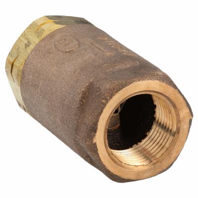 APOLLO Check Valve: Ball, Inline Valve Body, Bronze, 1 1/2 in Pipe Size, FNPT x FNPT - Lead-Free Bronze Ball Check Valves