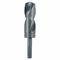 MILWAUKEE Silver and Deming Drill: 1-1/4", 135° Split Point, Black Oxide HSS, Parabolic Flute (MPN 48-89-2758). Key specifications — attr1235078: 1.2500.