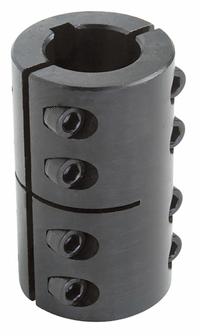 DAYTON Rigid Shaft Coupling: 1 in Bore Dia 1, 1 in Bore Dia 2, For Round Shaft Type, Round, Clamp On (MPN 3ZN48). Key specifications — attr870032: Round; attr870041: No; attr870034: DAYTON; attr870070: Inch; attr925532: Same Bore Dimensions.