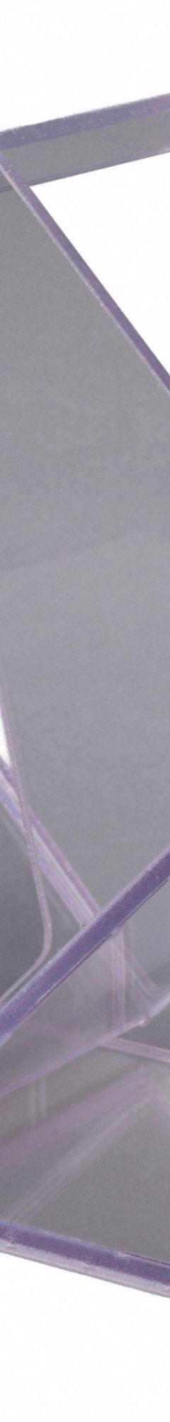 Lab Bulk Bin: 12 3/8 in Overall Wd, 12 1/2 in Overall Ht, 6 in Overall Lg, PETG, Clear, Benchtop (MPN BIOHTLT13). Key specifications — Material: PETG; Mounting Location: Benchtop; Color: Clear; Product Type: Biohazard Bag Box; Total Holding Capacity: 14 x 19 in Biohazard Bag; Brand: POLTEX.