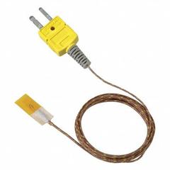 OMEGA Standard Thermocouple Probes: 0°C to 315°C, Type K, For Air Media Type, Stick-On (MPN SA1XL-K-120-SRTC). Key specifications — Maximum Wire Gauge: 30 AWG; Cable Length: 120 in; Manufacturer Part Number: SA1XL-K-120-SRTC; Brand: OMEGA; Process Connection Type: Stick-On.