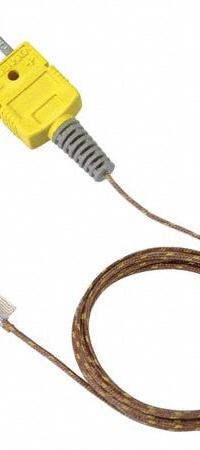 OMEGA Standard Thermocouple Probes: 0°C to 315°C, Type K, For Air Media Type, Stick-On (MPN SA1XL-K-120-SRTC). Key specifications — Maximum Wire Gauge: 30 AWG; Cable Length: 120 in; Manufacturer Part Number: SA1XL-K-120-SRTC; Brand: OMEGA; Process Connection Type: Stick-On.