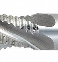 OSG Roughing End Mill: Cobalt, 5 Flute, Fine Pitch, 7/8" Mill Dia, 3-1/2" LOC, 5-3/4" OAL (MPN 4501900)