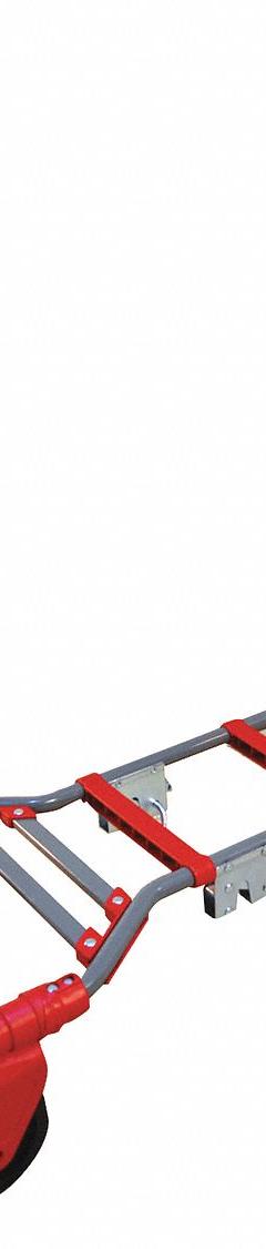 MILWAUKEE HAND TRUCKS Convertible Hand Truck: 150 lb as Hand Truck, Single-Loop, Black/Red/Silver (MPN DC73333). Key specifications — Color: Black; Brand: MILWAUKEE HAND TRUCKS.