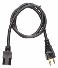 APPROVED VENDOR Power Cord: 3 ft Lg, 3/16, 5-15P Plug, C13 Receptacle, SJT, PVC, 13 A Current, 5-15P (MPN 5XFN4ID). Key specifications — Brand: APPROVED VENDOR; Jacket Material: PVC.