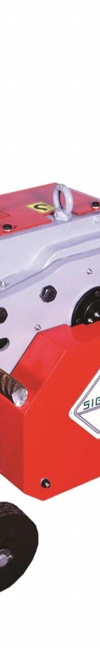 BN PRODUCTS USA Rebar Cutter: #11 Max. Cut Size, 1,400 RPM Max. Speed, 350 kg Tool Wt, 29 1/2 in Ht (MPN DCM-40). Key specifications — attr114349: Portable; attr146688: #11; attr114356: 240/415VAC; attr80155: BN PRODUCTS USA.