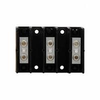 BUSSMANN Power Distribution Block: Open, Lug, Lug, 14 AWG – 2/0 AWG For Line Side Wire Sizes (MPN PDB204-3). Key specifications — attr1361688: Surface; attr1308686: BUSSMANN; attr1361672: Aluminum.
