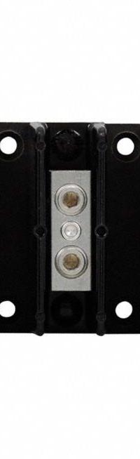 BUSSMANN Power Distribution Block: Open, Lug, Lug, 14 AWG – 2/0 AWG For Line Side Wire Sizes (MPN PDB204-3). Key specifications — attr1361688: Surface; attr1308686: BUSSMANN; attr1361672: Aluminum.