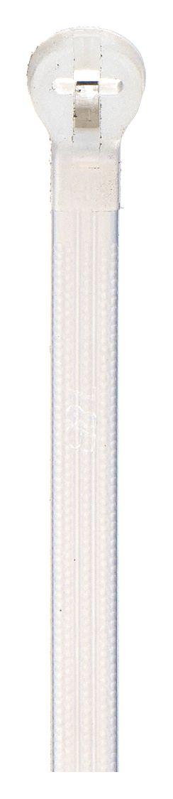 PANDUIT Cable Tie: 8 1/2 in Nominal Lg, 2 in Nominal Max. Bundle Dia., 0.27 in Wd - Fine Adjustment Cable Ties