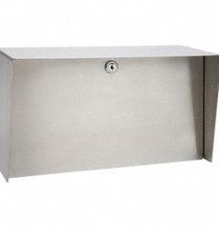 PEDESTAL PRO Outdoor Housing: 8 in Overall Ht, Silver, Cover Housing, 6 in x 14 in, Silver (MPN Lando-SS-14x8-E). Key specifications — attr193630: PEDESTAL PRO; attr982335: EPDM Rubber Seal; attr982316: Silver; attr982338: Keypads; attr982348: Polished; attr982331: Stainless Steel; attr1022512: Cover Housing.