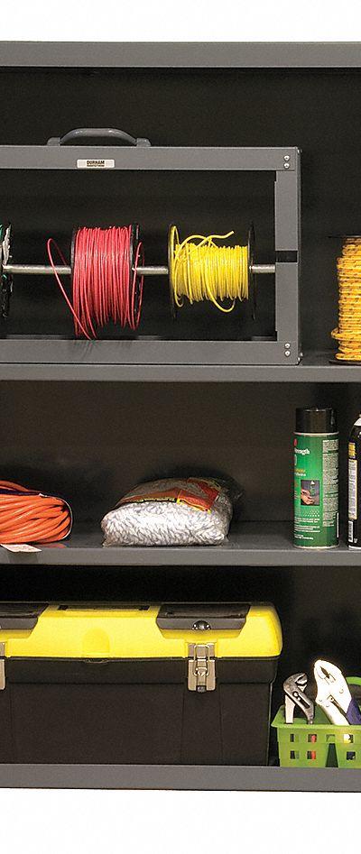 DURHAM MFG Storage Cabinet: 36 in x 18 in x 48 in - Industrial Shelf Cabinets