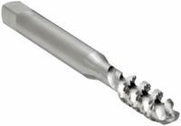 CHICAGO-LATROBE Spiral Flute Tap: #4-40 UNC, H2 / 2B, 2 Flute, Plug Chamfer, High Speed Steel (MPN 367149)