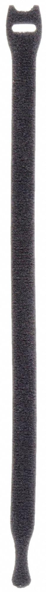 VELCRO BRAND Perforated Back to Back Strap: 12 in Lg, 3.50 in, 0.75 in Wd, Black, 30 PK (MPN 170782). Key specifications — Max. Bundle Dia.: 3.50 in; Material: Polypropylene; Color: Black; Brand: VELCRO BRAND.