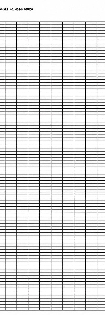 GRAPHIC CONTROLS Roll Paper Strip Chart: Roll Paper Strip Chart - Strip Chart Paper Compatible with Eurotherm Chessell