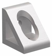 Inside Corner Bracket: Gusseted Inside-Corner Bracket, 15 Series, 1 1/2 in x 1 5/16 in x 1 1/2 in (MPN 4332). Key specifications — Material: Aluminum; Brand: 80/20; Finish: Anodized.